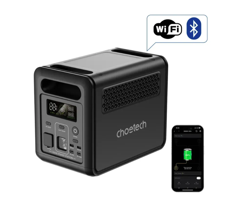 Зарядна станція Choetech BS068-EU-BKGY